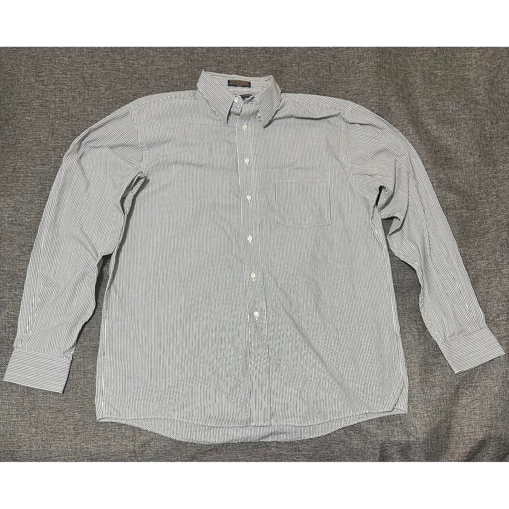 The Arrow Company Men's 16 1/2-34/35‎ Striped Long Sleeve Shirt